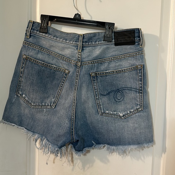 R13 denim shorts - Picture 2 of 3